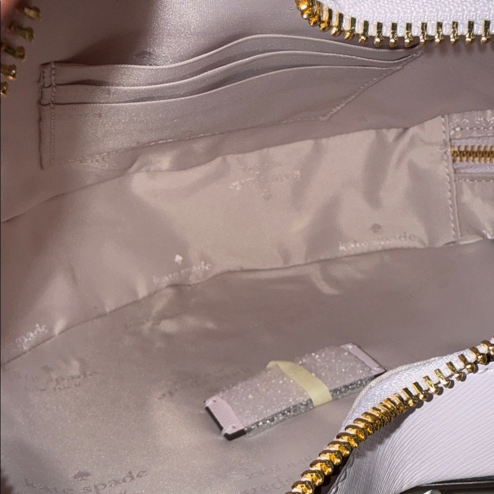 NEW $399 Kate Spade Light Pale amethyst Heart Crossbody Bag novelty valentines - Picture 7 of 8